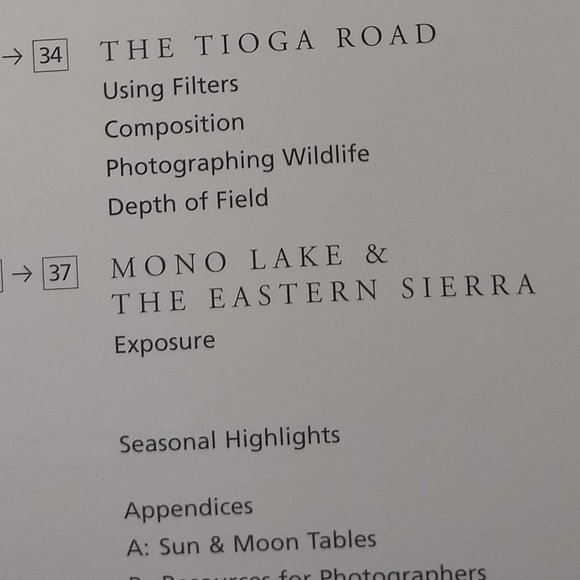 photographers guide to yosemite national park book - Picture 7 of 7